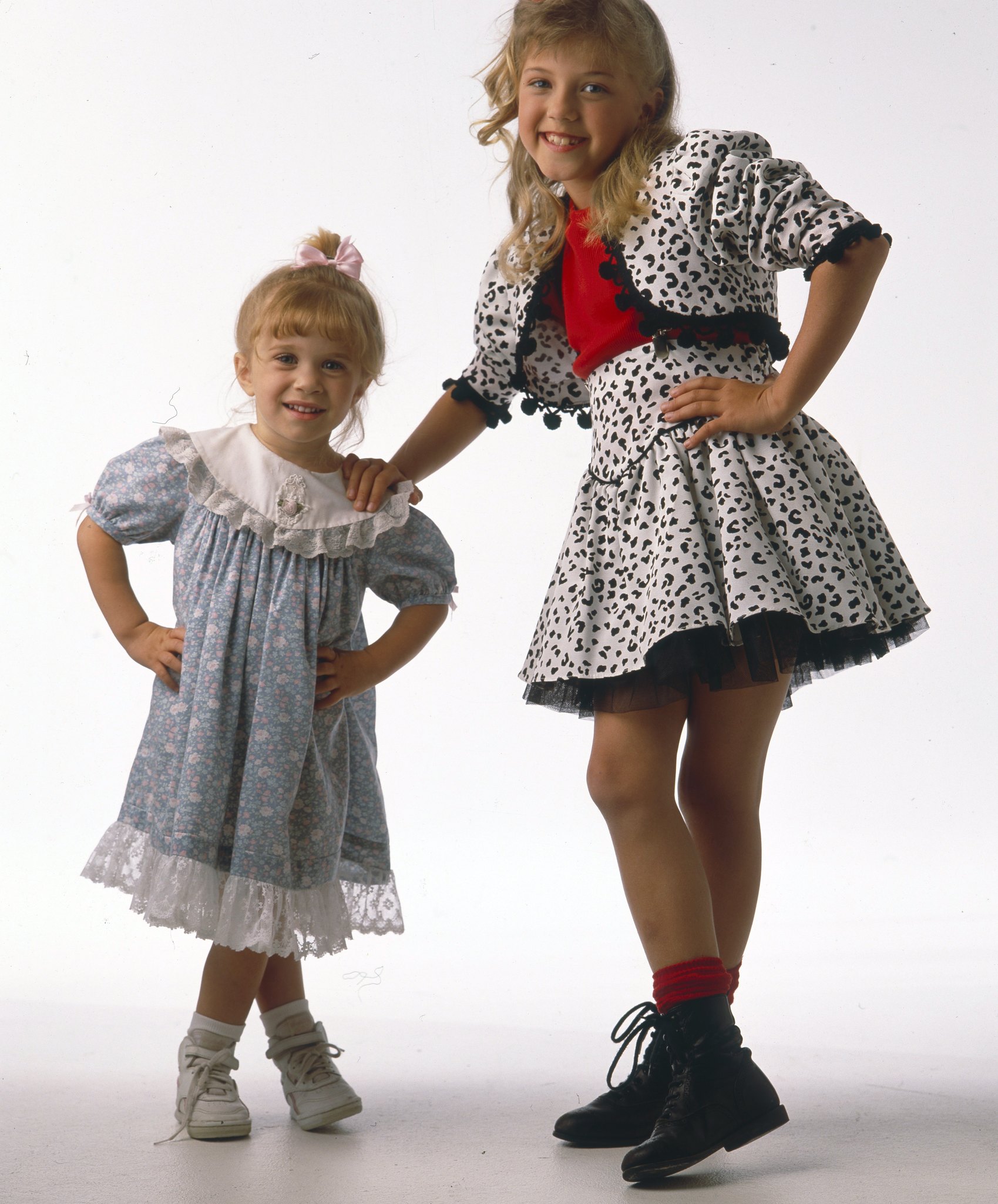 Mary-Kate Olsen and Jodie Sweetin in Full House (1987)