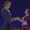 Robby Benson and Paige O'Hara in Beauty and the Beast: The Enchanted Christmas (1997)