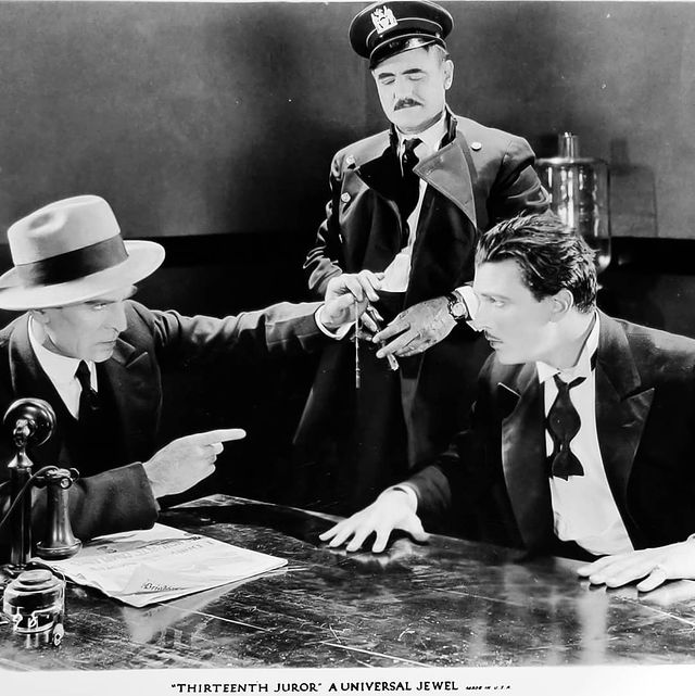 Fred Kelsey, Walter Pidgeon, and Lloyd Whitlock in The 13th Juror (1927)