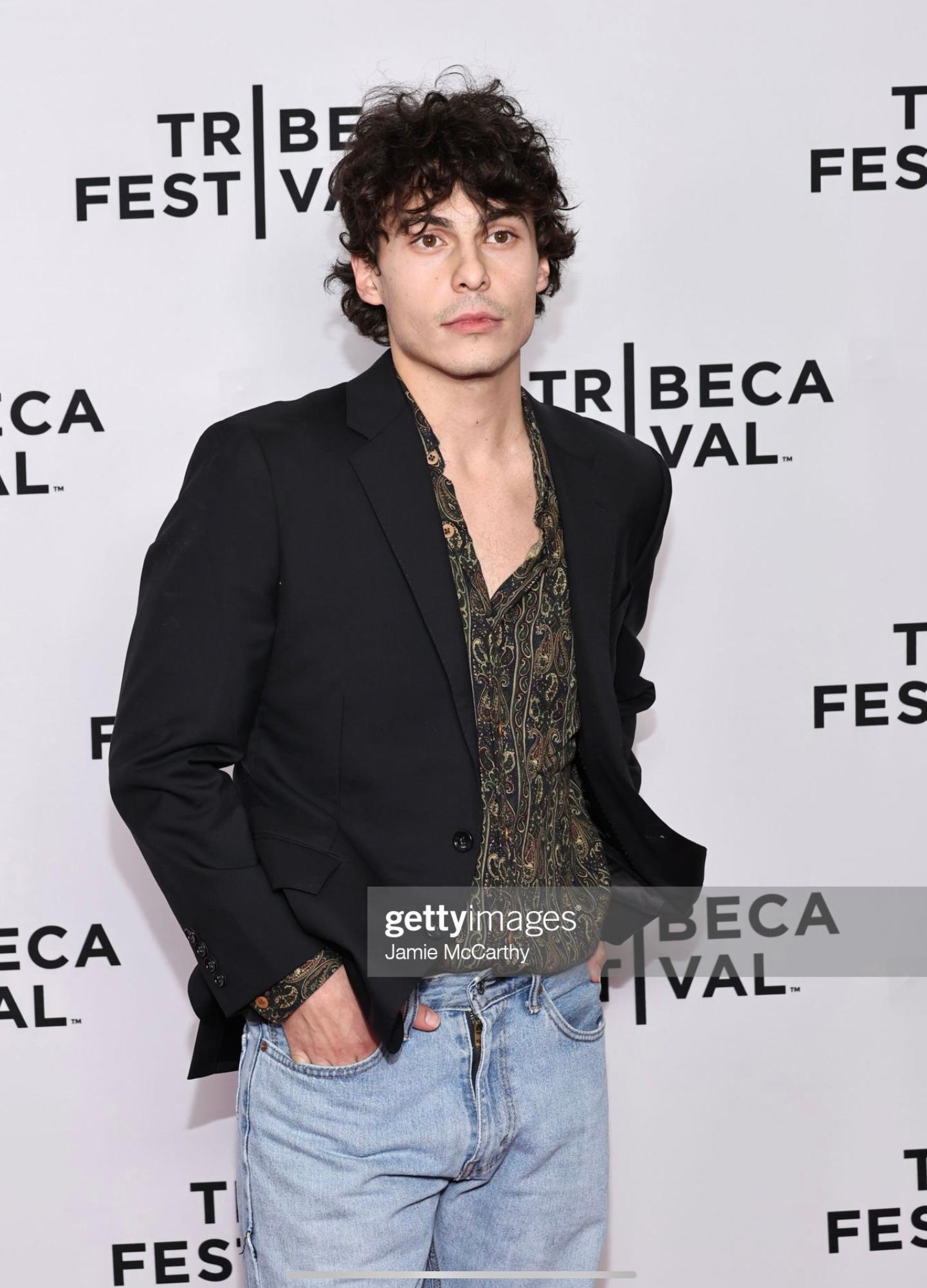 Nicholas Cirillo at Tribeca Film Festival for the “Fresh Kills” world premiere.