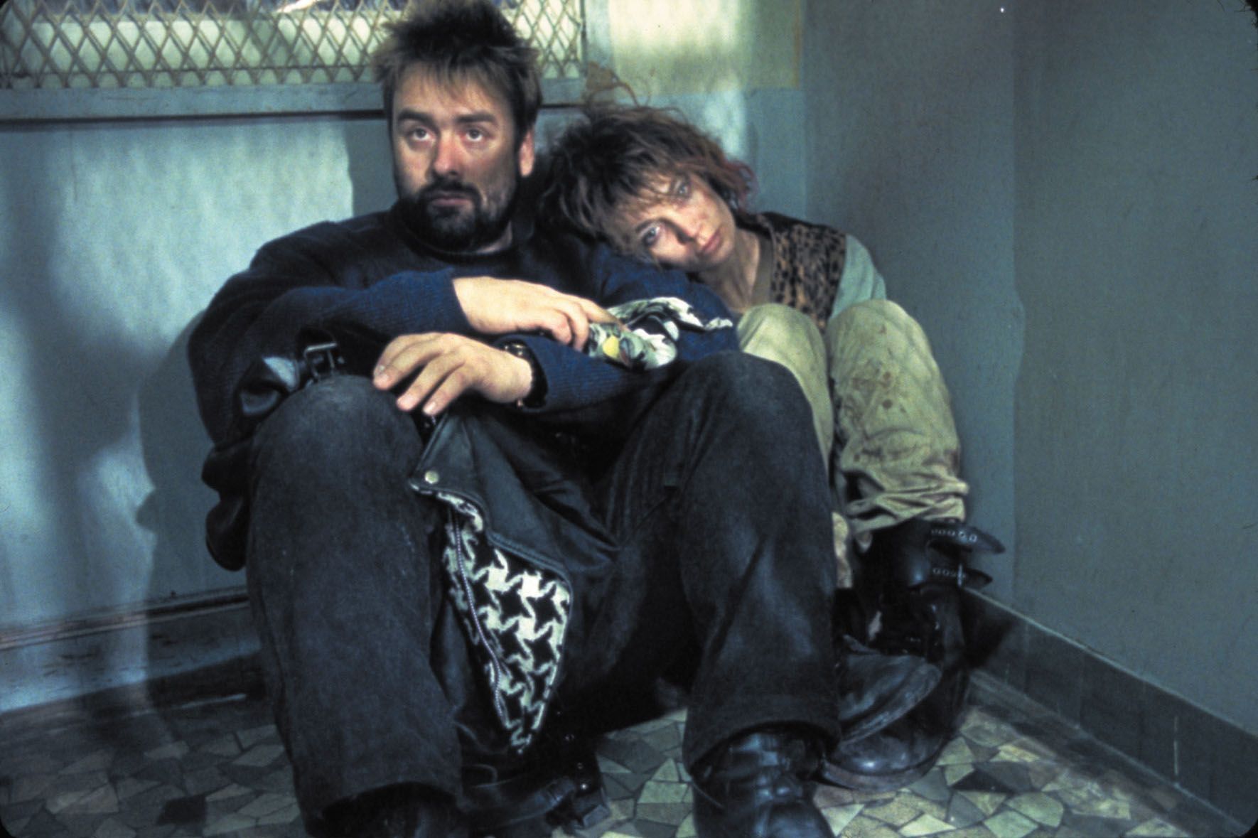 Luc Besson and Anne Parillaud in La Femme Nikita (1990)