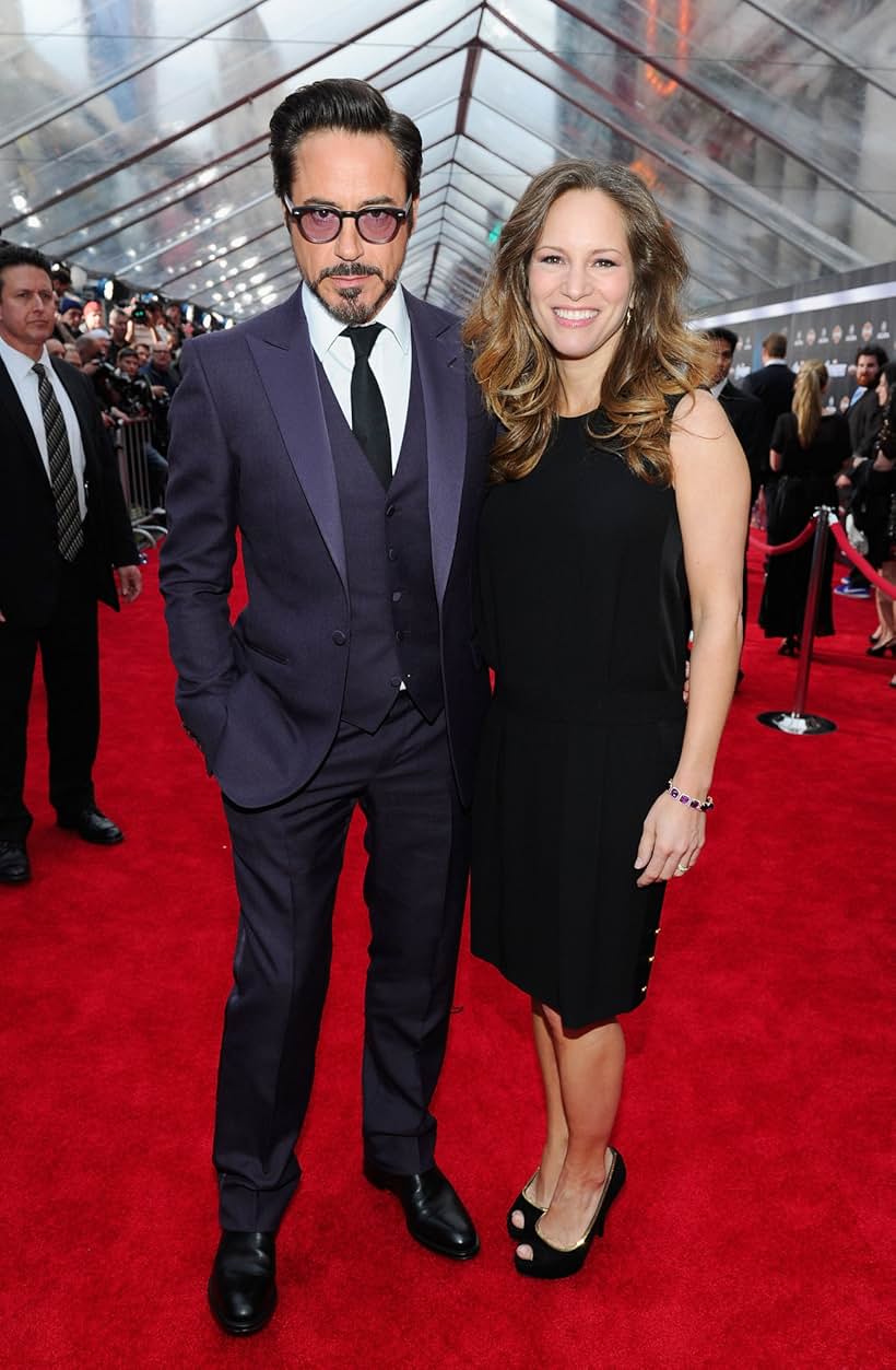 Robert Downey Jr. and Susan Downey at an event for The Avengers (2012)