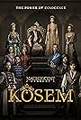 Hülya Avsar, Mehmet Kurtulus, Beren Saat, Tülin Özen, Mete Horozoglu, Aslihan Gürbüz, Kadir Dogulu, Gülcan Arslan, Ekin Koç, and Berk Cankat in The Magnificent Century: Kosem (2015)