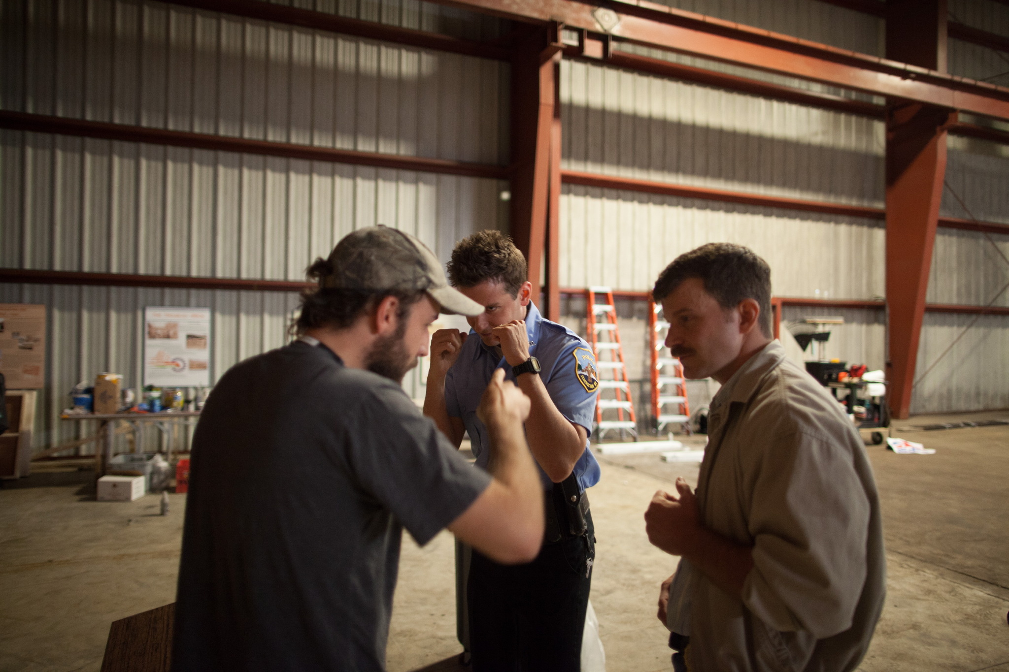 Derek Cianfrance, Bradley Cooper, and Gabe Fazio in The Place Beyond the Pines (2012)