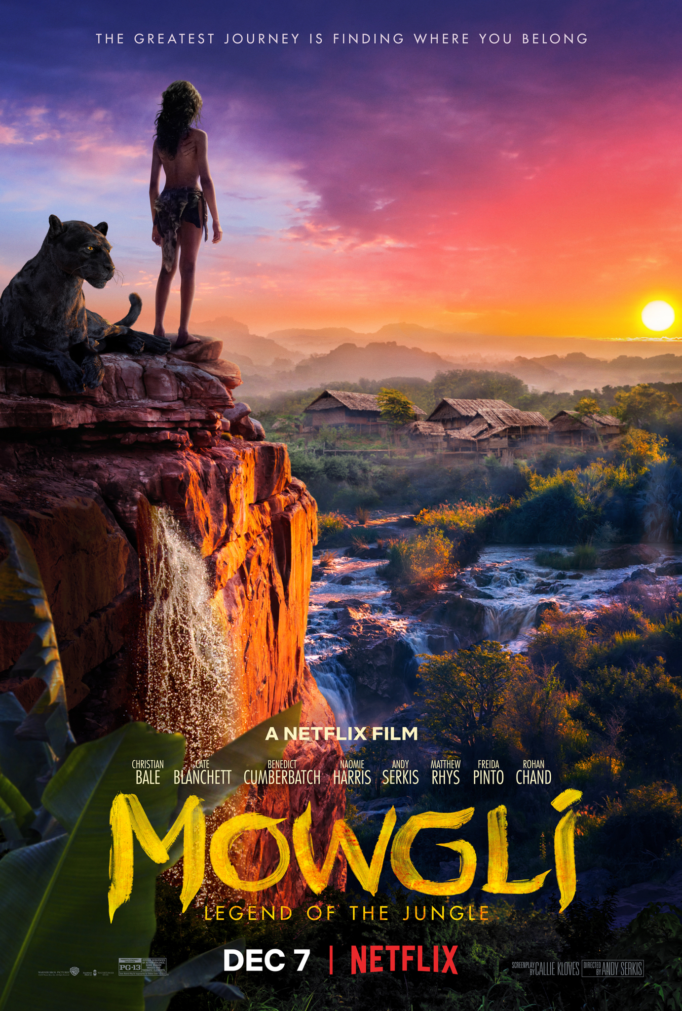 Image result for mowgli legend of the jungle (2018) poster