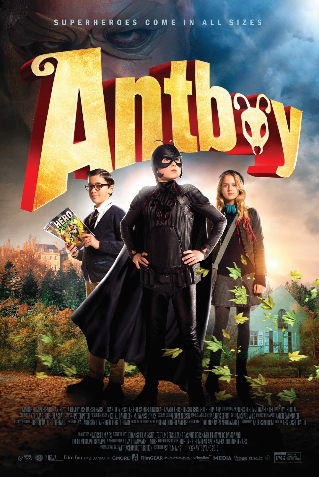 Nicolas Bro, Oscar Dietz, Amalie Kruse Jensen, and Samuel Ting Graf in Antboy (2013)