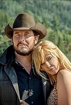 Cole Hauser and Kelly Reilly in Untitled Yellowstone Beth & Rip Spinoff