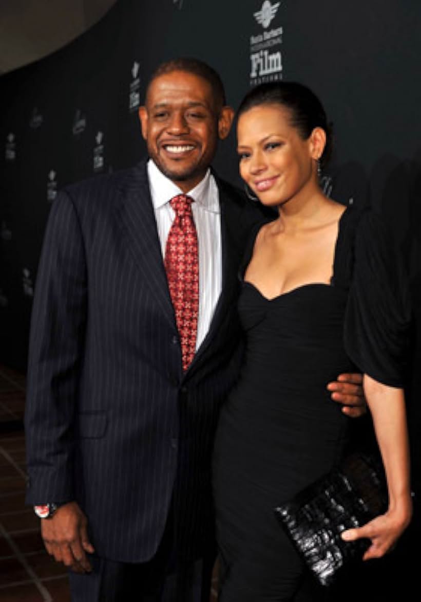 Forest Whitaker and Keisha Whitaker