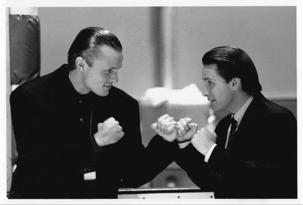 Still photo from D2: Mighty Ducks - Carsten Norgaard vs Emilio Estevez 