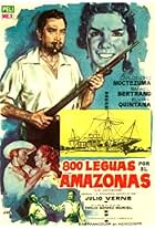 Rafael Bertrand, Carlos López Moctezuma, and Elvira Quintana in 800 Leagues Over the Amazon (1959)