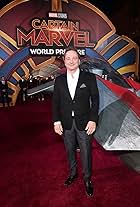 Louis D'Esposito at an event for Captain Marvel (2019)