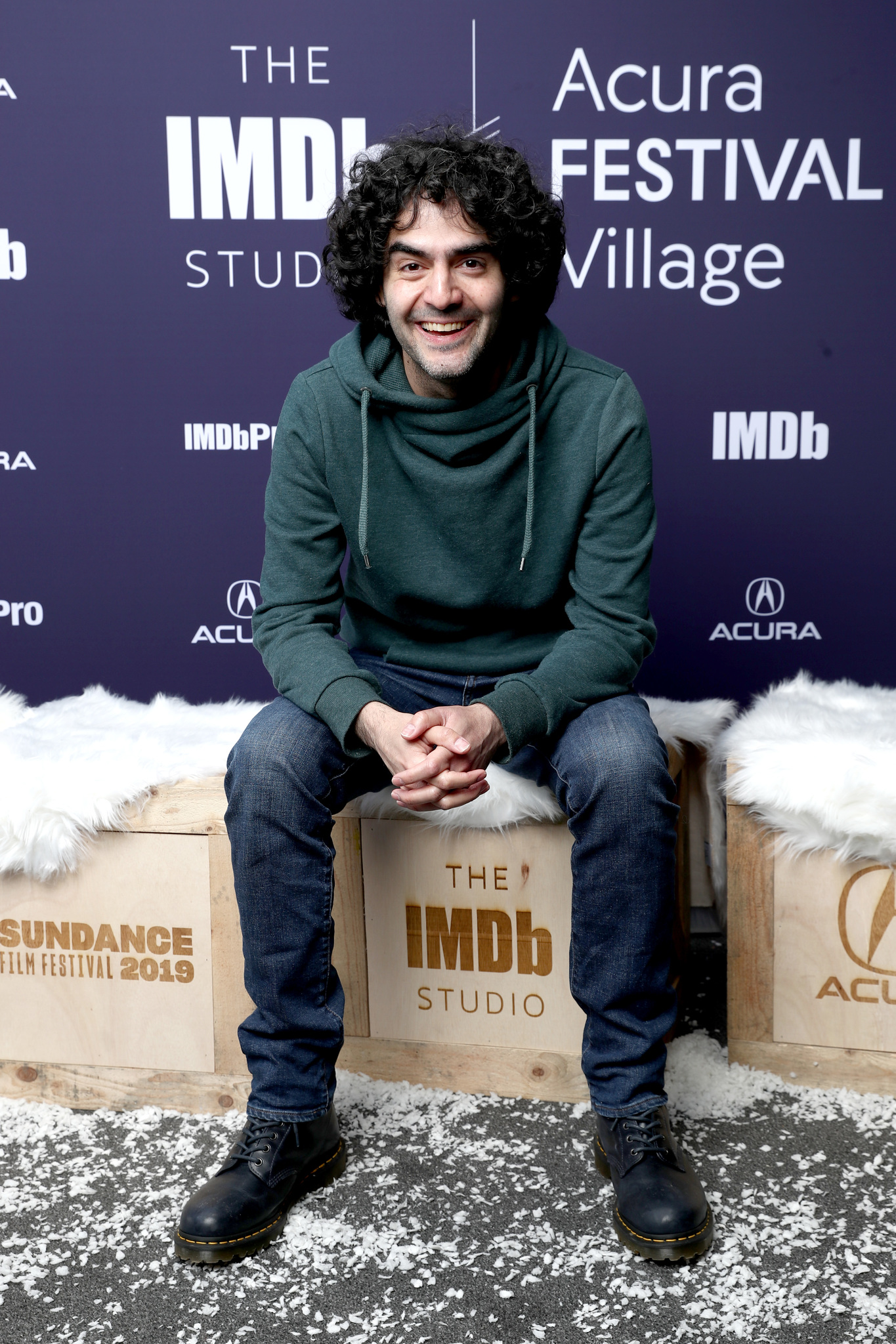 Babak Anvari at an event for The IMDb Studio at Sundance (2015)