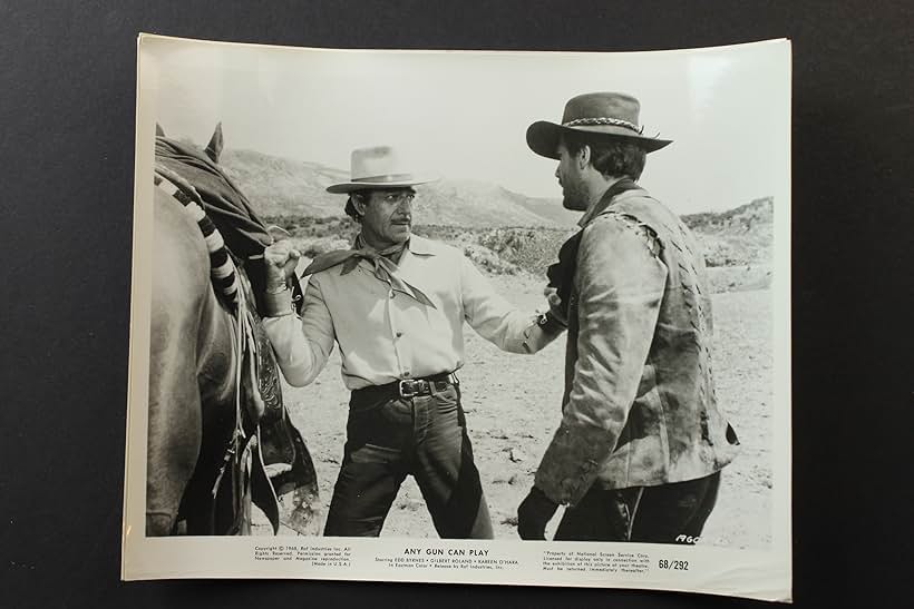 George Hilton and Gilbert Roland in Any Gun Can Play (1967)