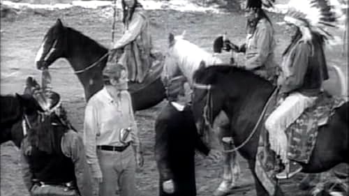 Chuck Connors, Joe De Santis, and Jason Evers in Branded (1965)