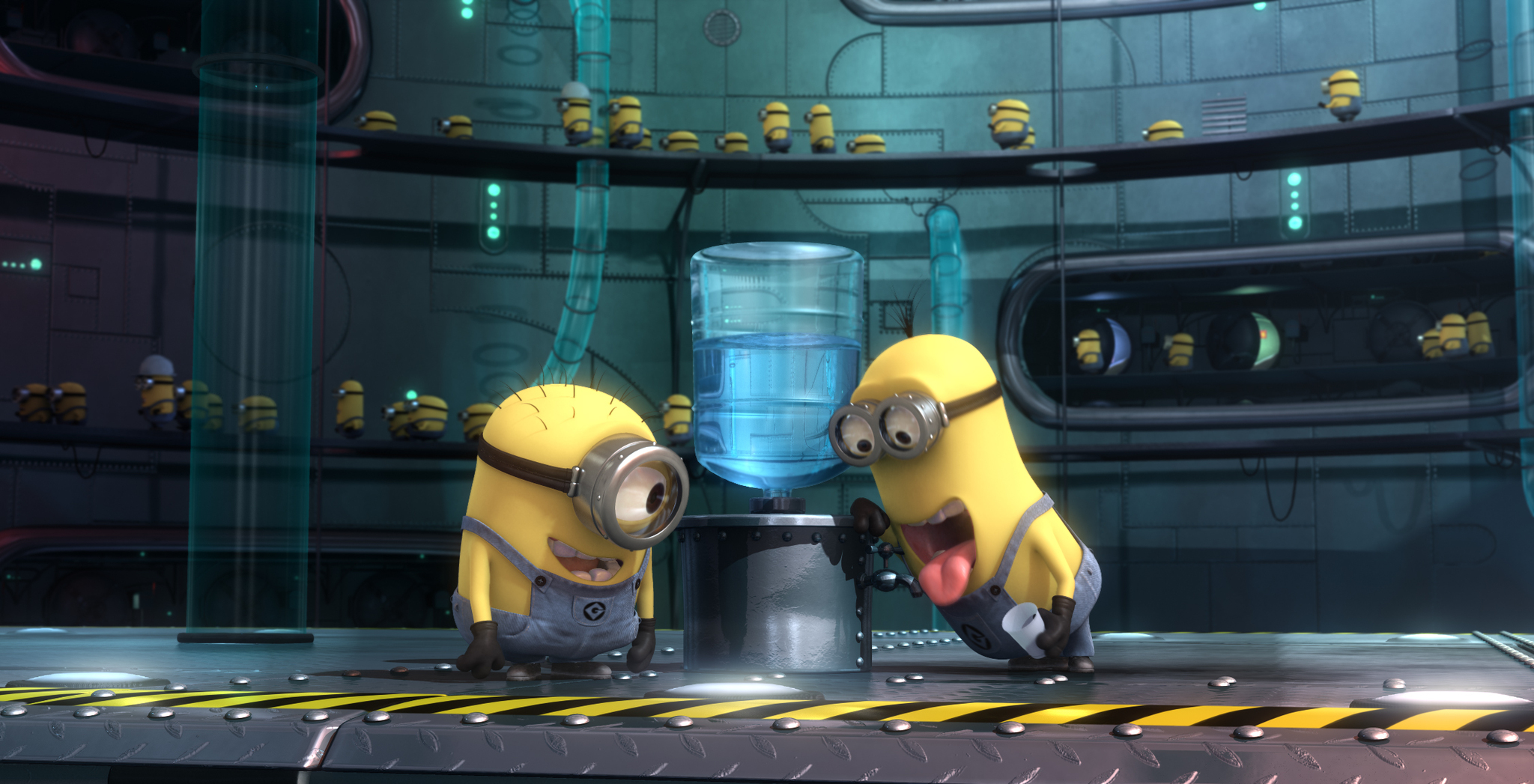 Jemaine Clement and Pierre Coffin in Despicable Me (2010)