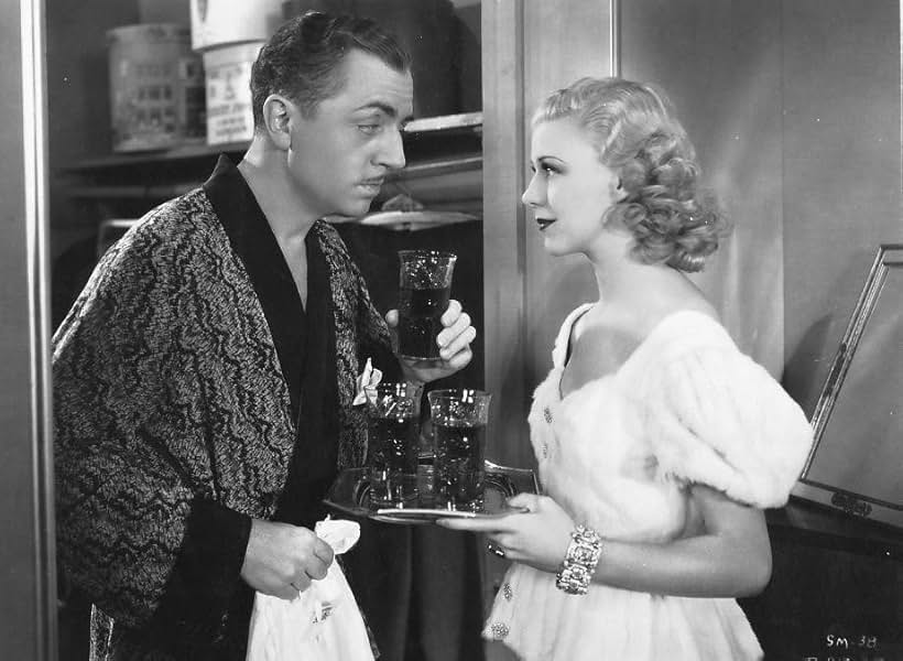 William Powell and Ginger Rogers in Star of Midnight (1935)