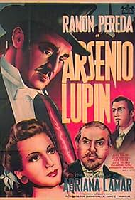 José Baviera, Adriana Lamar, Ramón Pereda, and Juan Pulido in Arsenio Lupin (1947)