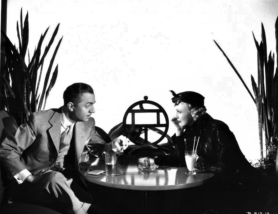 William Powell and Ginger Rogers in Star of Midnight (1935)