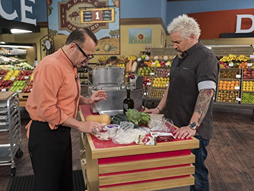 Alessandro Stratta and Guy Fieri in Guy's Italian Games (2018)