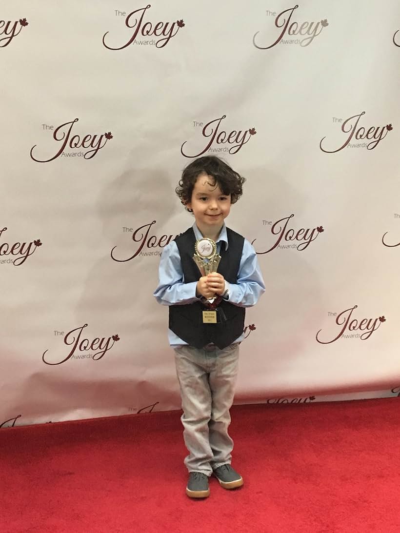 Calix won Best Actor in a Commercial at The Joey Awards in Vancouver. 2017