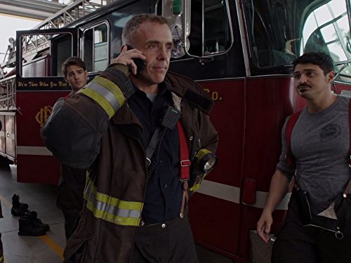 David Eigenberg, Steven R. McQueen, and Yuriy Sardarov in Chicago Fire (2012)