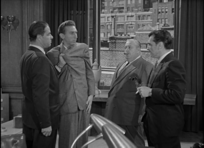 Anthony Caruso, Kay E. Kuter, Paul Maxey, and Richard Reeves in City of Shadows (1955)