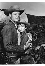 Jack Lord and Gloria Talbott in Rawhide (1959)