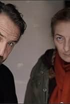 Edouard Baer and Corinne Masiero in Veuves mais pas trop (2020)