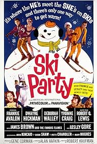 Frankie Avalon, Yvonne Craig, Dwayne Hickman, and Deborah Walley in Ski Party (1965)