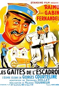 Fernandel, Jean Gabin, and Raimu in Lo squadrone si diverte (1932)