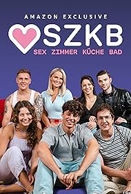 Jana Riva, Lukas White, Patrick Mölleken, Sascha Quade, Céline Beran, and Luana Knöll in Sex Zimmer, Küche, Bad (2021)