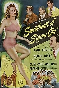 Phil Brito, Fred Coby, Ann Gillis, Ross Hunter, Elyse Knox, and Phil Regan in Sweetheart of Sigma Chi (1946)