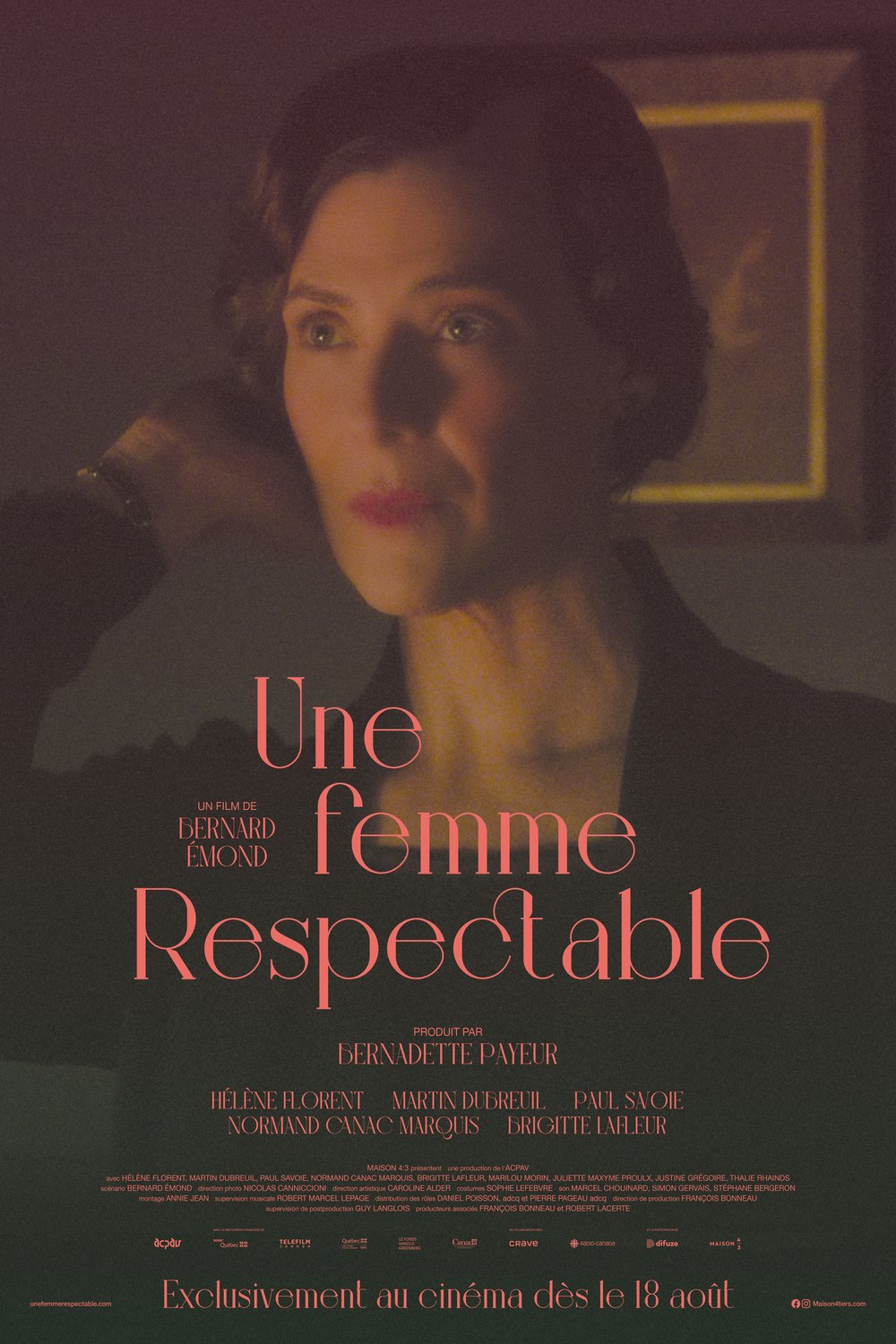 Hélène Florent in A Respectable Woman (2023)