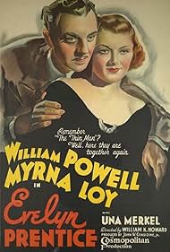 Myrna Loy and William Powell in Evelyn Prentice (1934)