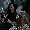 Johnny Depp and Alan Rickman in Sweeney Todd: The Demon Barber of Fleet Street (2007)