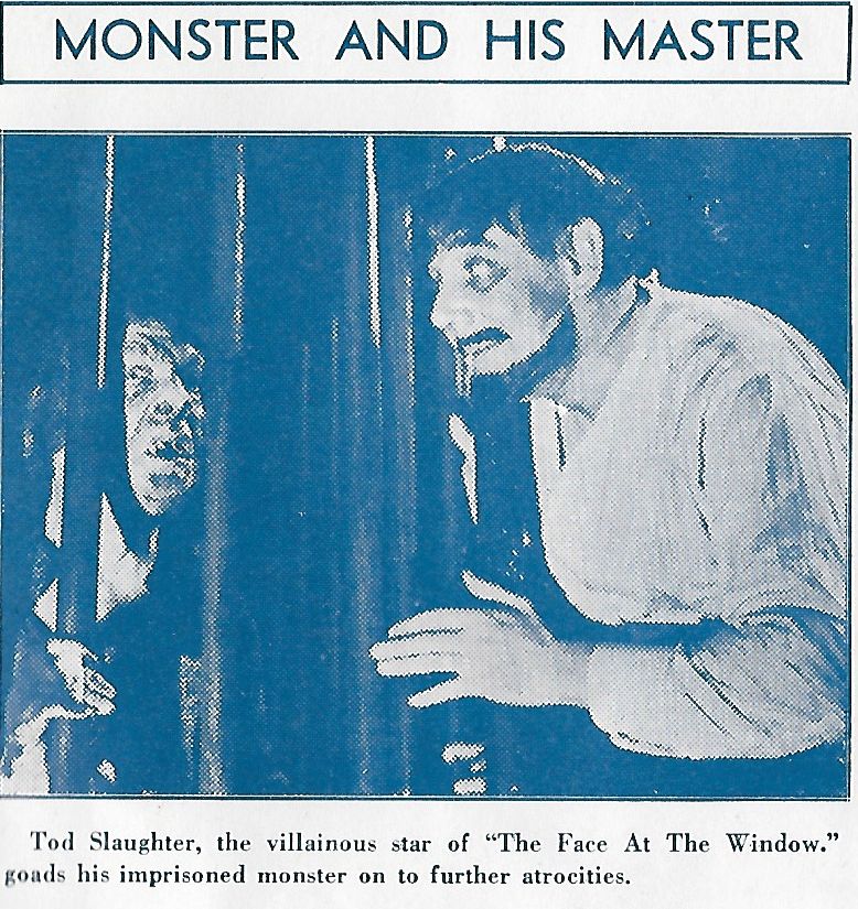 Tod Slaughter and Harry Terry in The Face at the Window (1939)