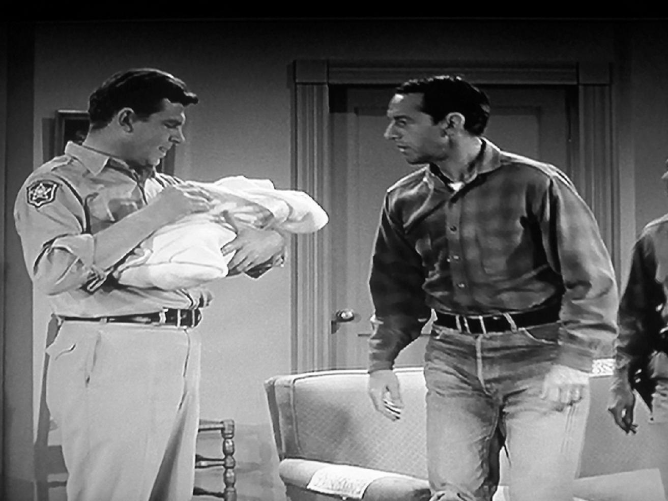 Andy Griffith and William Schallert in The Andy Griffith Show (1960)