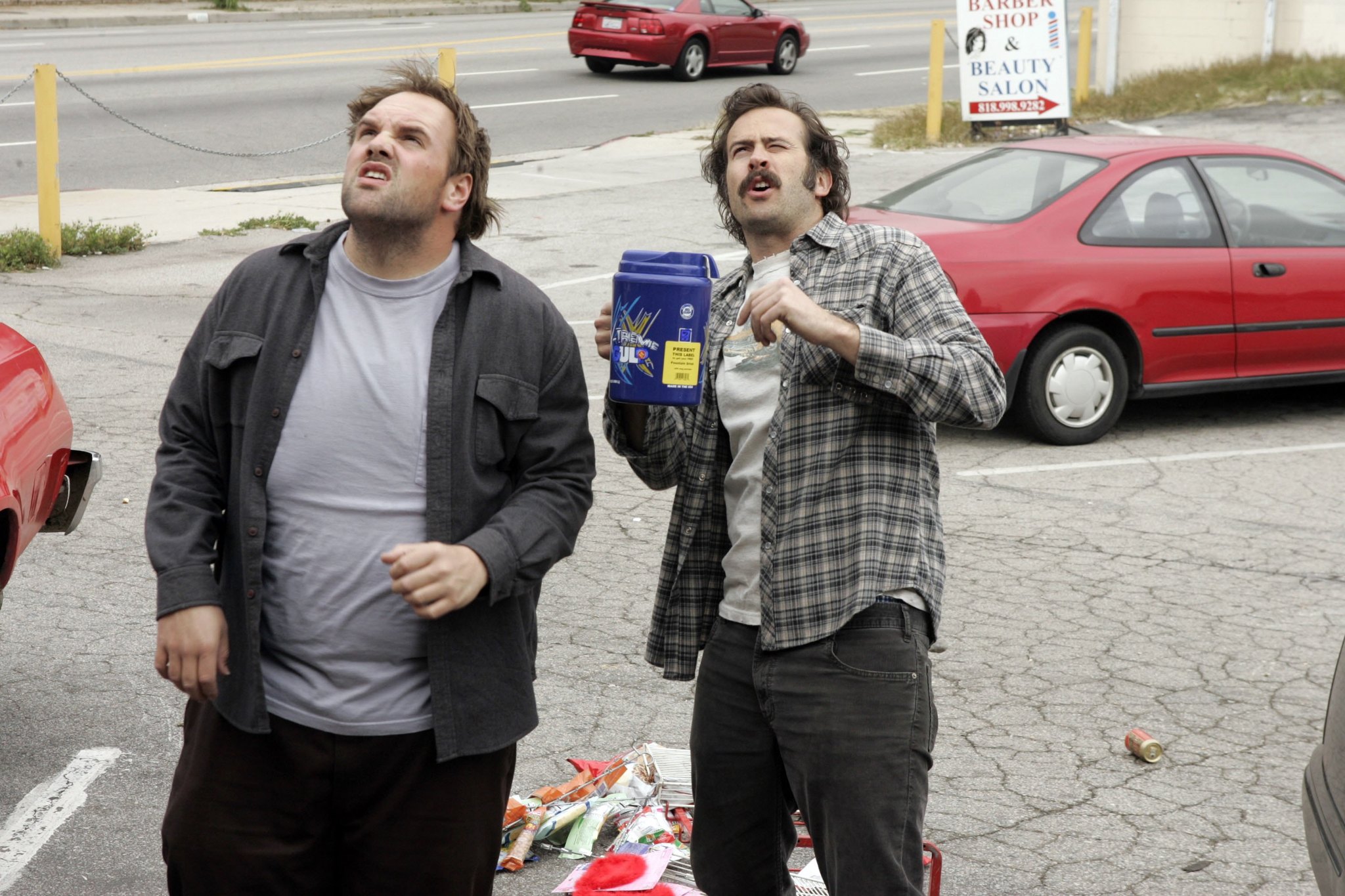 Jason Lee and Ethan Suplee in My Name Is Earl (2005)