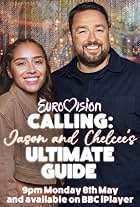 Chelcee Grimes and Jason Manford in Eurovision Calling: Jason and Chelcee's Ultimate Guide (2023)