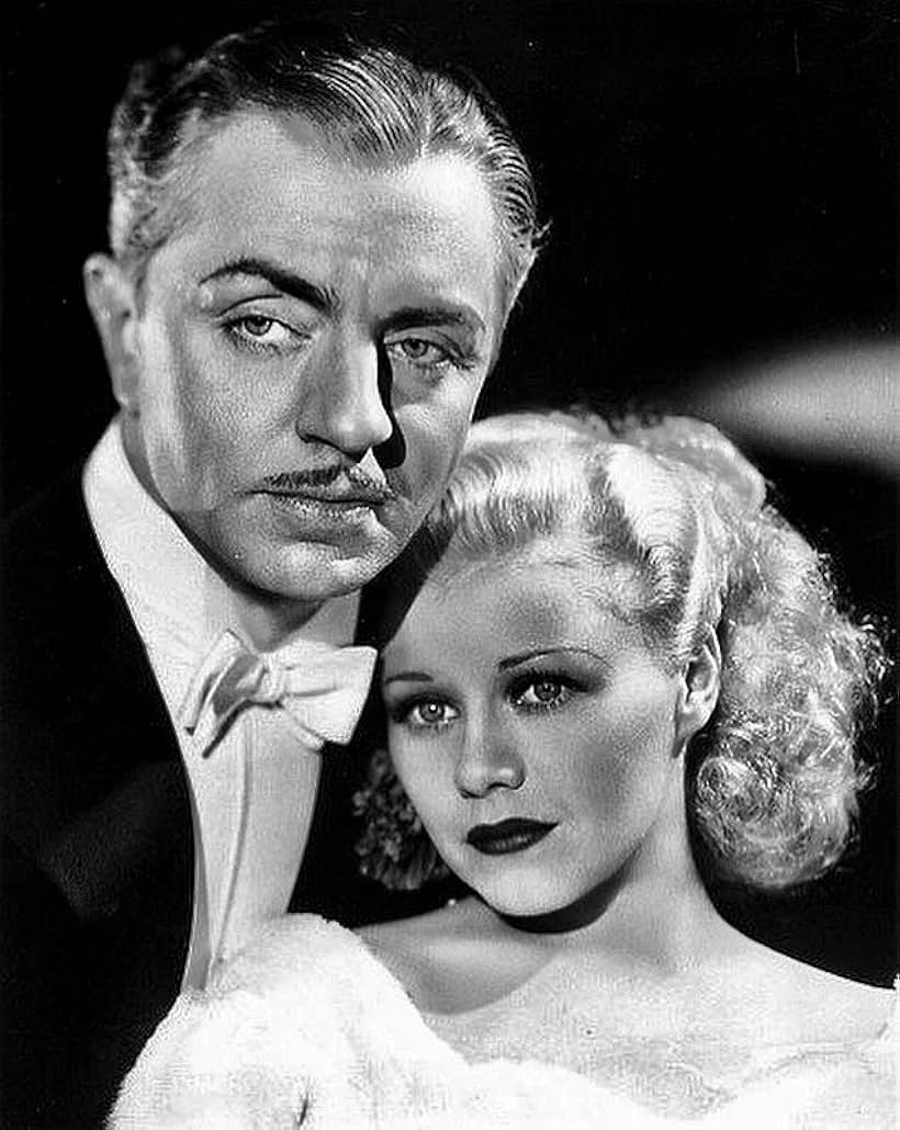 William Powell and Ginger Rogers in Star of Midnight (1935)