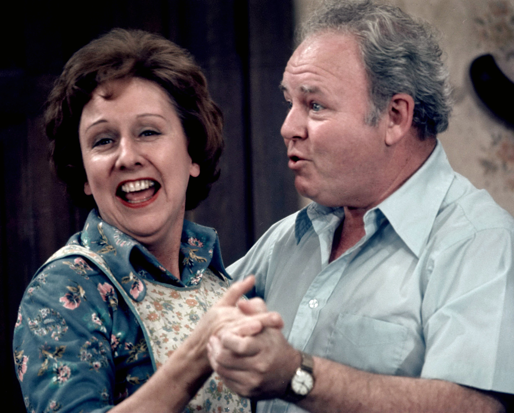 Carroll O'Connor and Jean Stapleton in All in the Family (1971)