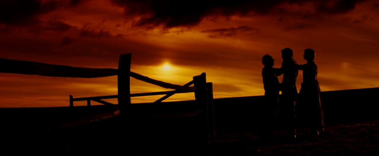 Emily Watson, Peter Mullan, and Jeremy Irvine in War Horse (2011)