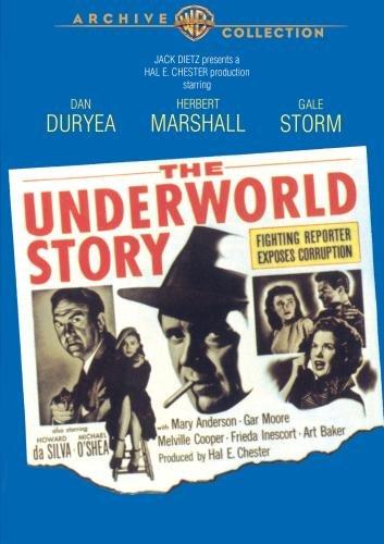 Dan Duryea, Mary Anderson, Howard Da Silva, Gar Moore, and Gale Storm in The Underworld Story (1950)