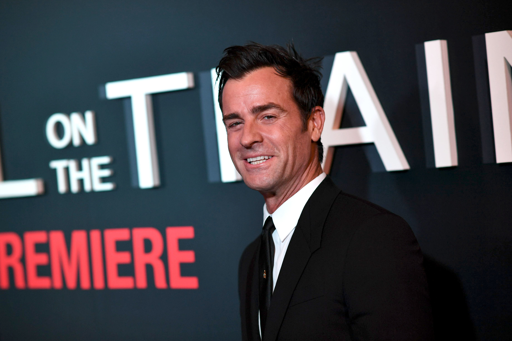 Justin Theroux at an event for The Girl on the Train (2016)