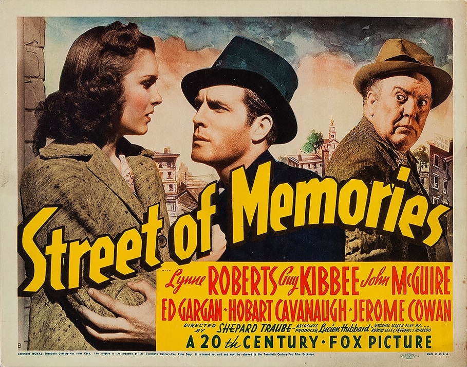 Guy Kibbee, John McGuire, and Lynne Roberts in Street of Memories (1940)