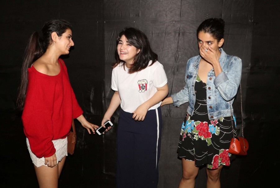 Fatima Sana Shaikh, Sanya Malhotra, and Zaira Wasim