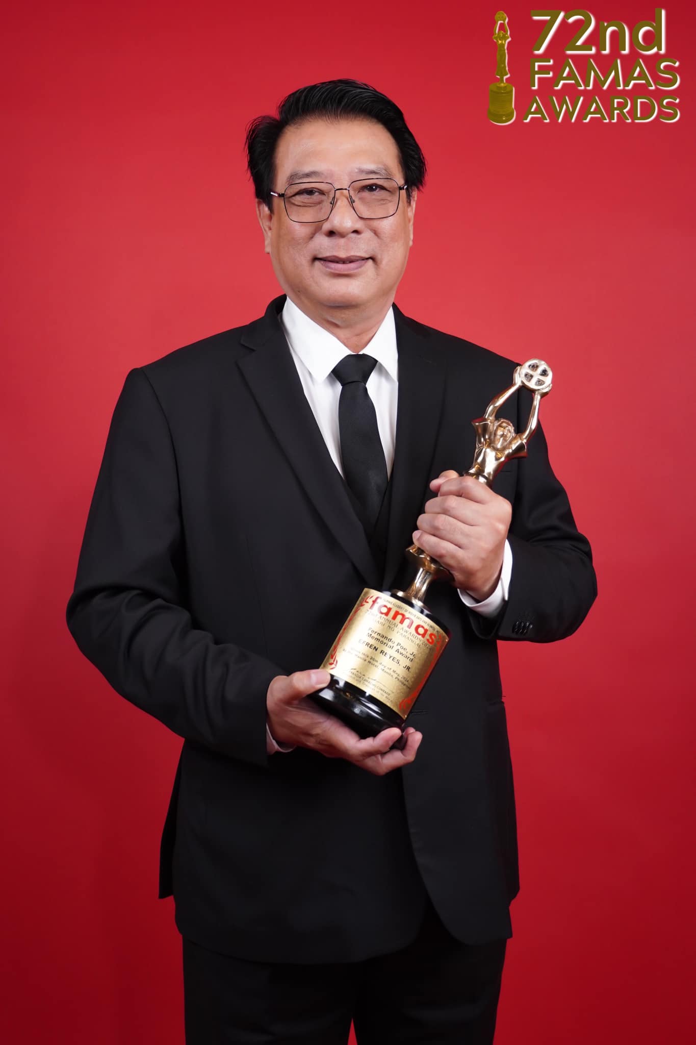 Efren Reyes Jr. in 72nd FAMAS Awards (2024)