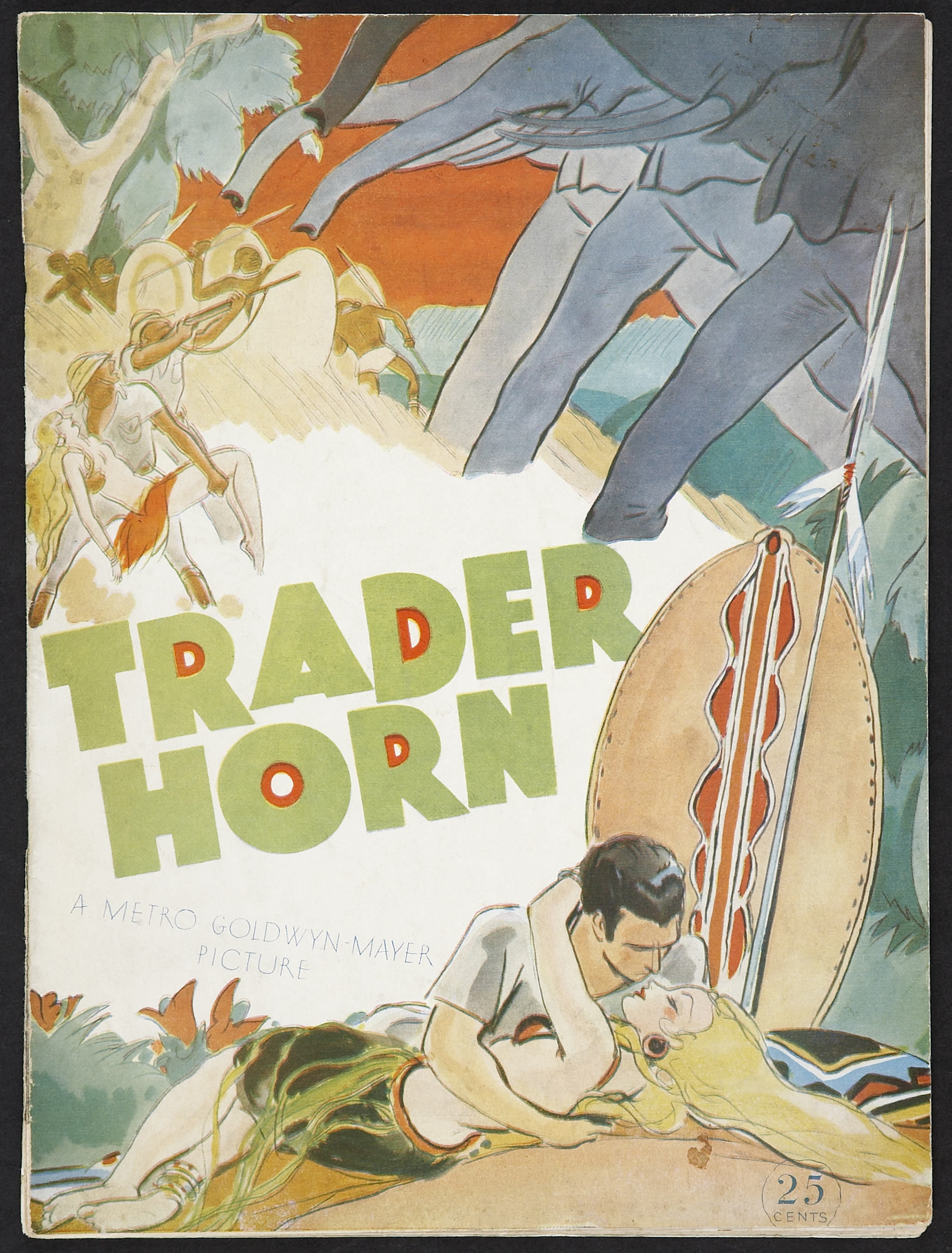 Edwina Booth and Duncan Renaldo in Trader Horn (1931)