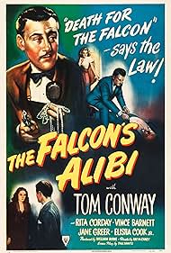 Tom Conway, Paula Corday, and Jane Greer in The Falcon's Alibi (1946)