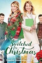 Eion Bailey, Candace Cameron Bure, and Mark Deklin in Switched for Christmas (2017)